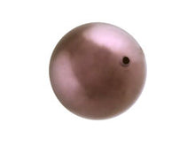 Load image into Gallery viewer, Burgundy -  6mm Round Swarovski Crystal Pearls Strand of 100 - BeadPrism