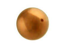 Load image into Gallery viewer, Copper -  6mm Round Swarovski Crystal Pearls Strand of 100 - BeadPrism