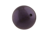 Dark Purple -  8mm Round Swarovski Crystal Pearls Strand of 50
