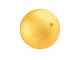 Gold -  3mm Round Swarovski Crystal Pearls Strand of 200