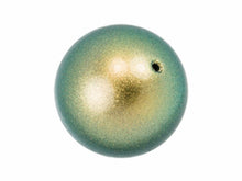 Load image into Gallery viewer, Iridescent Green - 3mm Round Swarovski Crystal Pearls Strand of 200 - BeadPrism