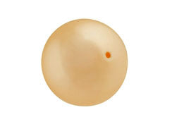 Peach -  6mm Round Swarovski Crystal Pearls Strand of 100 - BeadPrism