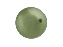 Powder Green -  6mm Round Swarovski Crystal Pearls Strand  of 100 - BeadPrism