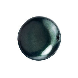 Tahitian - 8mm Half-Drilled Round Swarovski Crystal Pearls Pack of 25 - BeadPrism