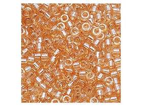 Pack of 50 gram LT TOPAZ LUSTER  Miyuki Delicas 11/0 Seed Beads Wholesale - BeadPrism