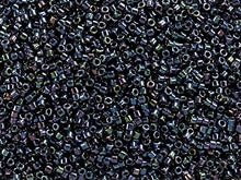 Load image into Gallery viewer, Pack of 50 gram GUNMETAL  Delicas 8/0 Seed Beads Wholesale - BeadPrism