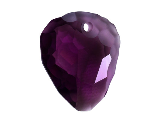 Swarovski 6190 Rock Pendant - 23mm - Amethyst