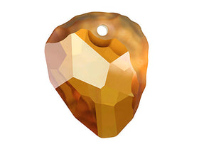 Swarovski 6190 Rock Pendant - 23mm - Crystal Copper