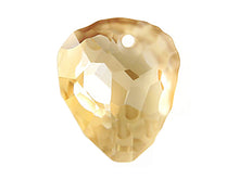 Load image into Gallery viewer, Swarovski 6190 Rock Pendant - 23mm - Crystal Golden Shadow