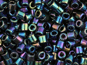 Pack of 50 gram Medium BLUE IRIS  Delicas 8/0 Seed Beads Wholesale - BeadPrism