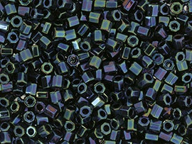 Pack of 50 gram 8/0 BLUE IRIS  HEX CUT Miyuki Delicas Seed Beads Wholesale - BeadPrism