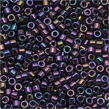 Load image into Gallery viewer, Pack of 50 gram PURPLE IRIS - Miyuki 15/0 Delicas Seed Beads Wholesale - BeadPrism