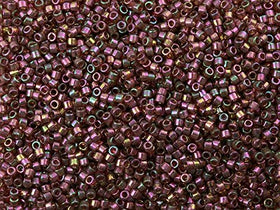 Pack of 50 gram GOLD RED Luster - Miyuki 15/0 Delicas Seed Beads Wholesale - BeadPrism