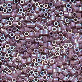 Pack of 50 gram Opaque LILAC AB - Miyuki 15/0 Delicas Seed Beads Wholesale - BeadPrism