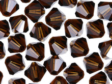 Load image into Gallery viewer, Swarovski Crystal, #5301 Bicone Beads 5mm, Mocca, Wholesale Packs - BeadPrism