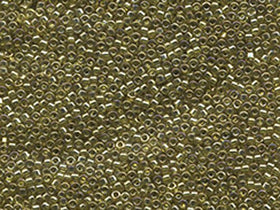 Pack of 50 gram TRANS CHARTREUSE LUSTER - Miyuki Delicas 11/0 Seed Beads Wholesale - BeadPrism