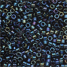 Load image into Gallery viewer, Pack of 50 gram BLUE IRIS - Miyuki 15/0 Delicas Seed Beads Wholesale - BeadPrism