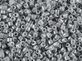 Pack of 50 gram CEYLON GREY - Miyuki 15/0 Delicas Seed Beads Wholesale - BeadPrism