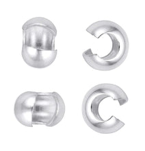 Load image into Gallery viewer, Wholesale Sterling Silver 2.25" Cable Chain "U" Earring Threader, Choose Package Size - BeadPrism