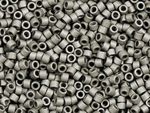 Load image into Gallery viewer, Pack of 50 gram MATTE METTALIC SILVER  Miyuki Delicas 11/0 Seed Beads Wholesale - BeadPrism