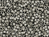 Pack of 50 gram MATTE METTALIC SILVER  Miyuki Delicas 11/0 Seed Beads Wholesale