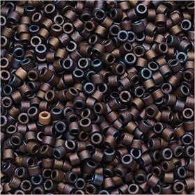 Pack of 50 gram MATTE Metallic Copper  Miyuki Delicas 11/0 Seed Beads Wholesale - BeadPrism