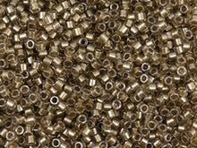 Load image into Gallery viewer, Pack of 50 gram SPARKLING LT.BRONZE  Miyuki Delicas 11/0 Seed Beads Wholesale - BeadPrism