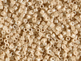 Pack of 50 gram CEYLON BEIGE - Miyuki Delicas 11/0 Seed Beads Wholesale - BeadPrism