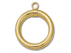 14K Gold - Small Toggle Ring