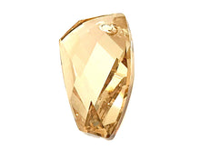 Load image into Gallery viewer, Swarovski 6620 Avant-Garde Pendant - 30mm - Crystal Golden Shadow