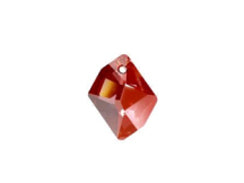 Crystal Red Magma  - 40mm Swarovski 6680 Cosmic Pendant