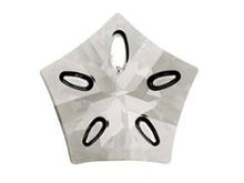 Load image into Gallery viewer, Crystal Silver Shade  - 40mm Swarovski Designer Lotus Pendant