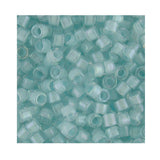 Pack of 50 gram LINED AQUA MIST  Miyuki Delicas 11/0 Seed Beads Wholesale