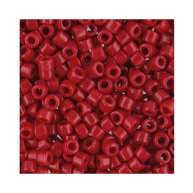 Pack of 50 gram OPAQUE DK.CRANBERRY -  - Miyuki Delicas 11/0 Seed Beads Wholesale - BeadPrism