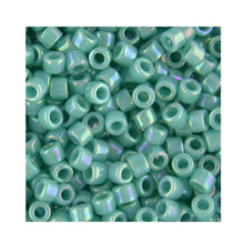 Load image into Gallery viewer, Pack of 50 gram OPAQUE TURQUOIS AB  Miyuki Delicas 11/0 Seed Beads Wholesale - BeadPrism