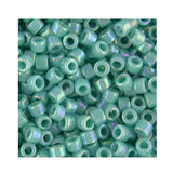 Pack of 50 gram OPAQUE TURQUOIS AB  Miyuki Delicas 11/0 Seed Beads Wholesale