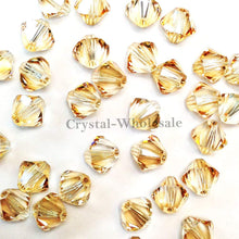 Load image into Gallery viewer, Swarovski Crystal, #5328 Bicone Beads 3mm, Crystal Lilac Shade, Wholesale Packs - BeadPrism