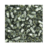 Pack of 50 gram SILVER LINED GREY Miyuki Delicas 11/0 Seed Beads Wholesale
