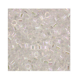 Pack of 50 gram CRYSTAL AB  Miyuki Delicas 11/0 Seed Beads Wholesale