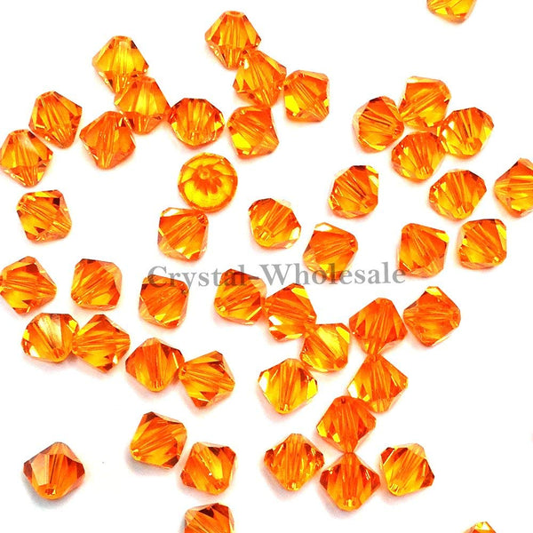 Swarovski Crystal, #5328 Bicone Beads 3mm, SUN, Wholesale Packs - BeadPrism