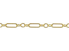 Load image into Gallery viewer, 14K Gold - 'Long &amp; Short' Chain