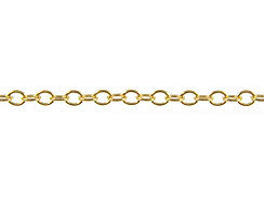 14K Gold - Cable Chain
