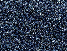 Load image into Gallery viewer, Pack of 50 gram GUNMETAL IRIS  Miyuki Delicas 11/0 Seed Beads Wholesale - BeadPrism