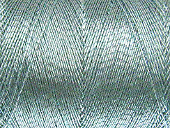490 Feet - Light Blue Metallic Thread Spool - BeadPrism