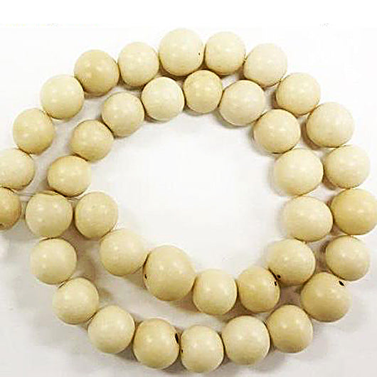 Weekly Sale 10-12mm Acai Beads, Natural Beads, Prayer Beads, 37 bead strand - Asayan - BeadPrism