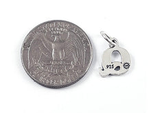 Load image into Gallery viewer, Sterling Silver Alphabet Letter Charm - Q
