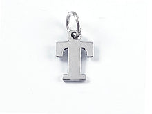 Load image into Gallery viewer, Sterling Silver Alphabet Letter Charm - T