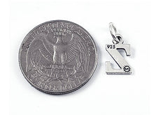 Load image into Gallery viewer, Sterling Silver Alphabet Letter Charm - Z