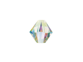 Swarovski Crystal, #5328 Bicone Beads 5mm, Crystal AB 2X, Wholesale Packs - BeadPrism