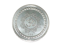 Load image into Gallery viewer, Laxmi Coin 999 Pure Silver Coin hallmarked 999 5Gm Silver Coin Hindu Religous 25mm/1" Silver Coins - BeadPrism